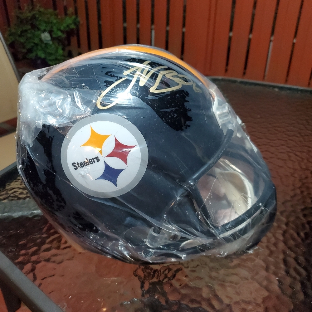 Pittsburgh Steelers Autographed Helmet